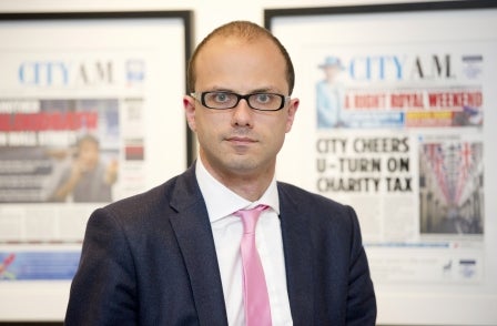 City AM editor Allister Heath's recipe for success: print, news and prudence